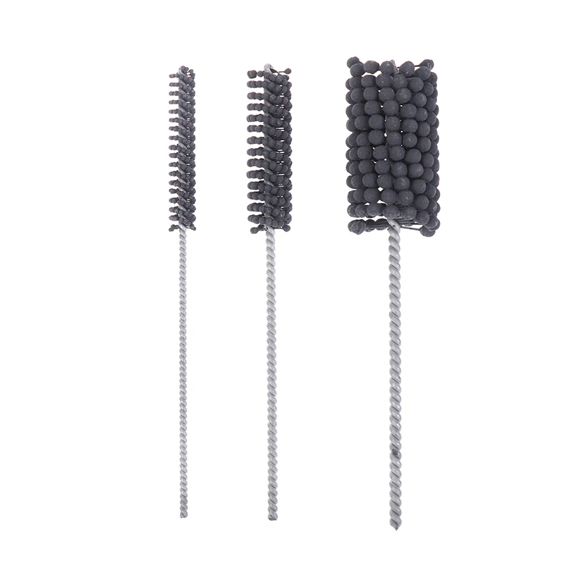 Flexible Cylinder Honing Brushes Φ12-40mm Grit 320 Abrasive For Mild Steel Stainless Steel Cast Iron Soft Ferrous Materials