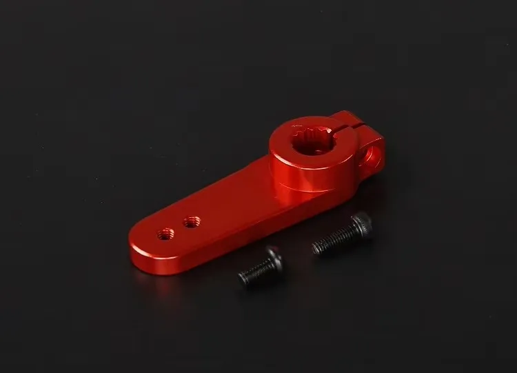 Braço servo de direção totalmente metálico com usinagem de precisão CNC 15T se encaixa SAVOX 0236 para ROFUN KM HPI BAJA 5B 5T 5SC