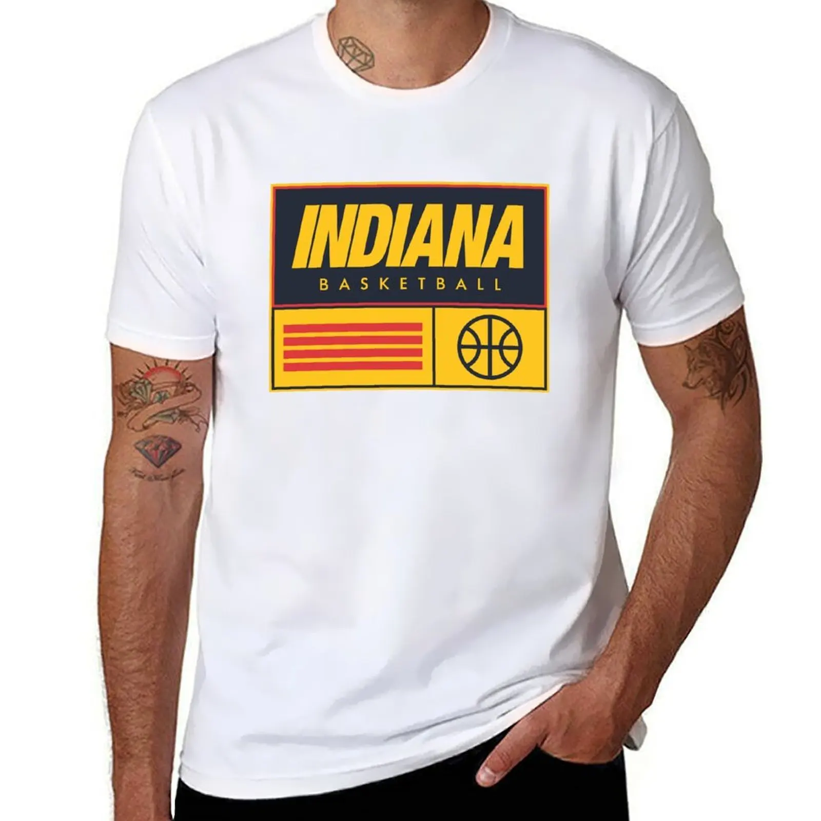 

Indiana basketball T-Shirt g man t shirts for men t shirt man casual T-Shirt