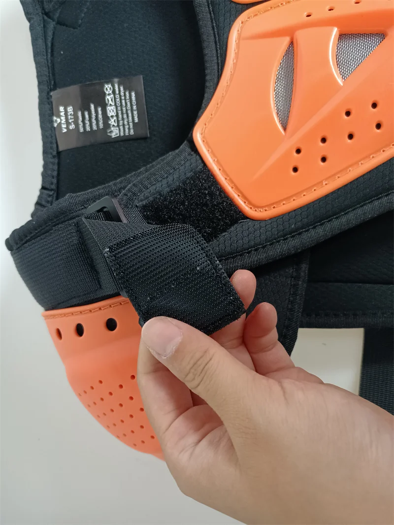 Kids Motorcycle Riding Body Armor/Elbow Knee Protector Children Motocross Back Vest Chest Off-Road Moto Cycling Protective Gear