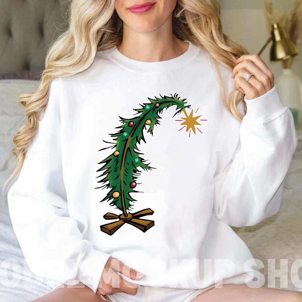 Christmas Tree Women Clothes Winter Sweatshirt's for Womens Green Christmas Tree Women's Clothing Holiday Cute Women's Clothing