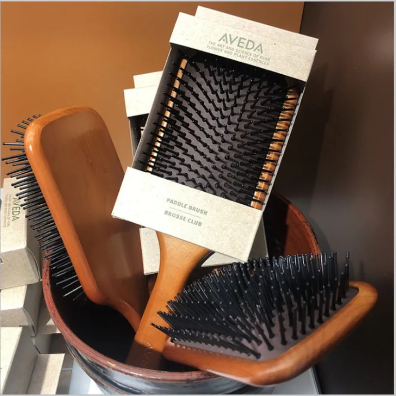 

For Aveda’S Portable Air Cushion Massage Comb And Anti-Static Detangling Hairbrush Set For Salon-Quality Hair Styling Tools