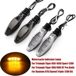 For Triumph Tiger 850 1050 Sport 900 1200 GT Pro Rally Daytona 675 Speed Triple 1200 RS Motorcycle LED Turn Signals Lights