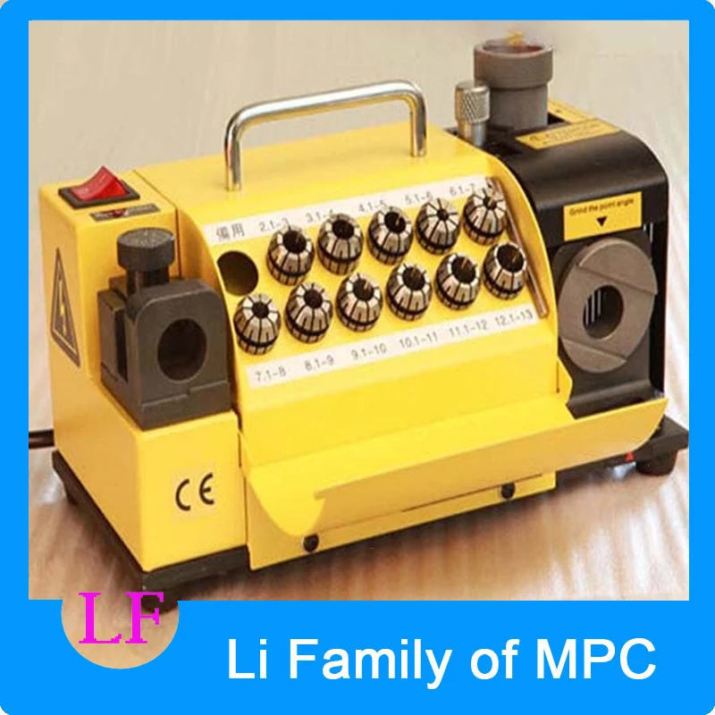 MR-13D Drill Bit Grinder Portable Carbide Tools Drill Bit Sharpener Grinder Machine