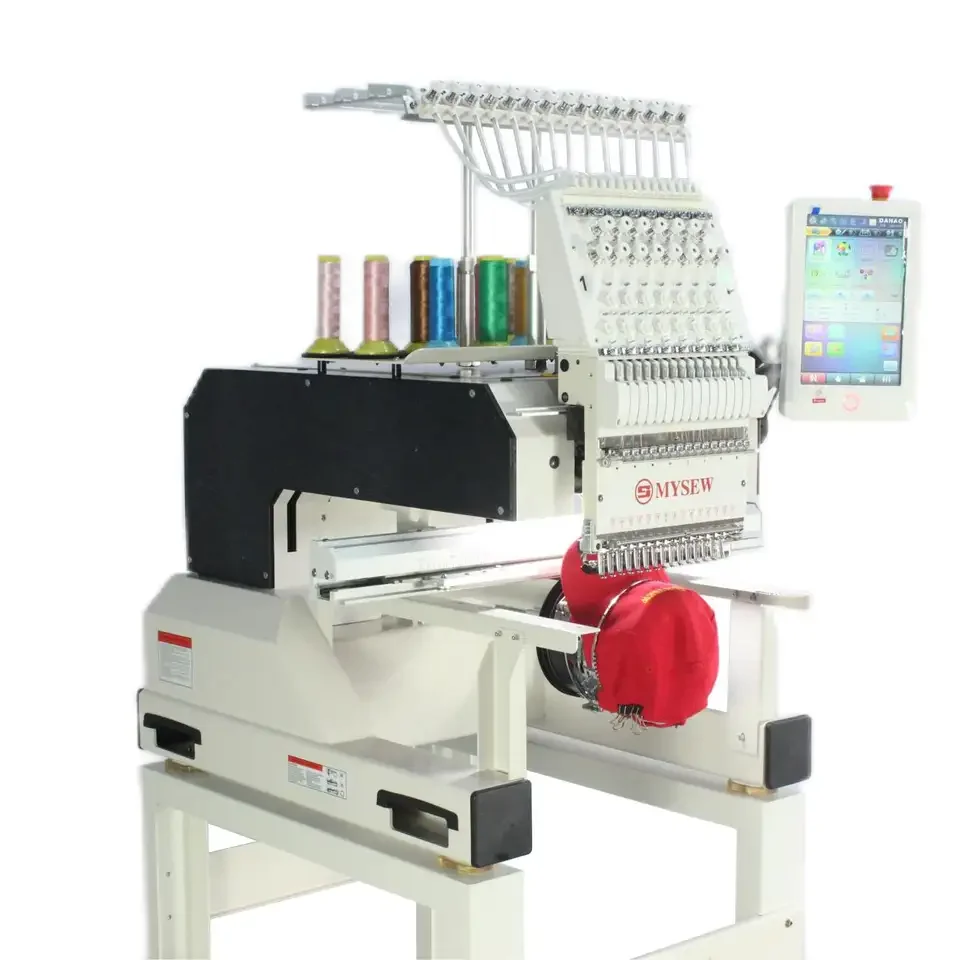 MBC1201/1501 High Speed Industrial High Quality Custom Digital Intelligent Automatic T Shirt Industrial Embroidery Machine