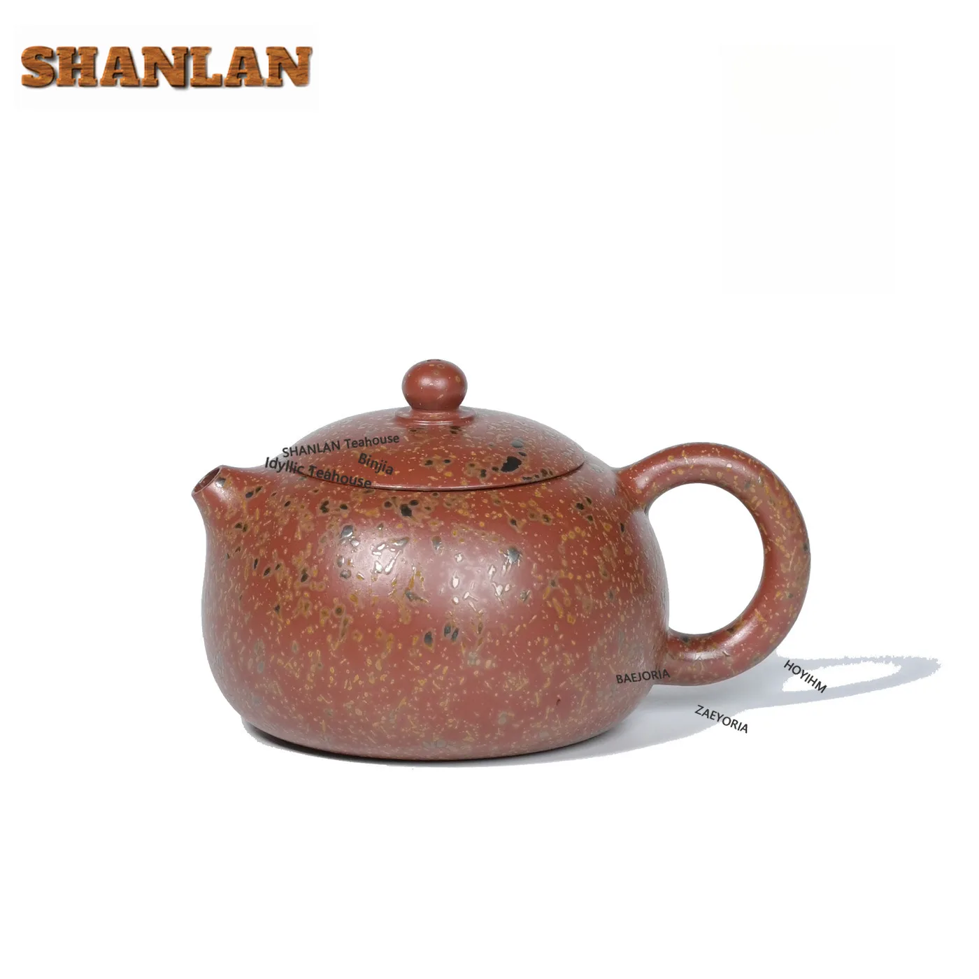 HOYIHM 200ml Retro Yixing Purple Clay Teapots Handmade Xishi Pot Raw Ore Zhu Mud Kettle Chinese Zisha Tea Set Ornaments Gifts