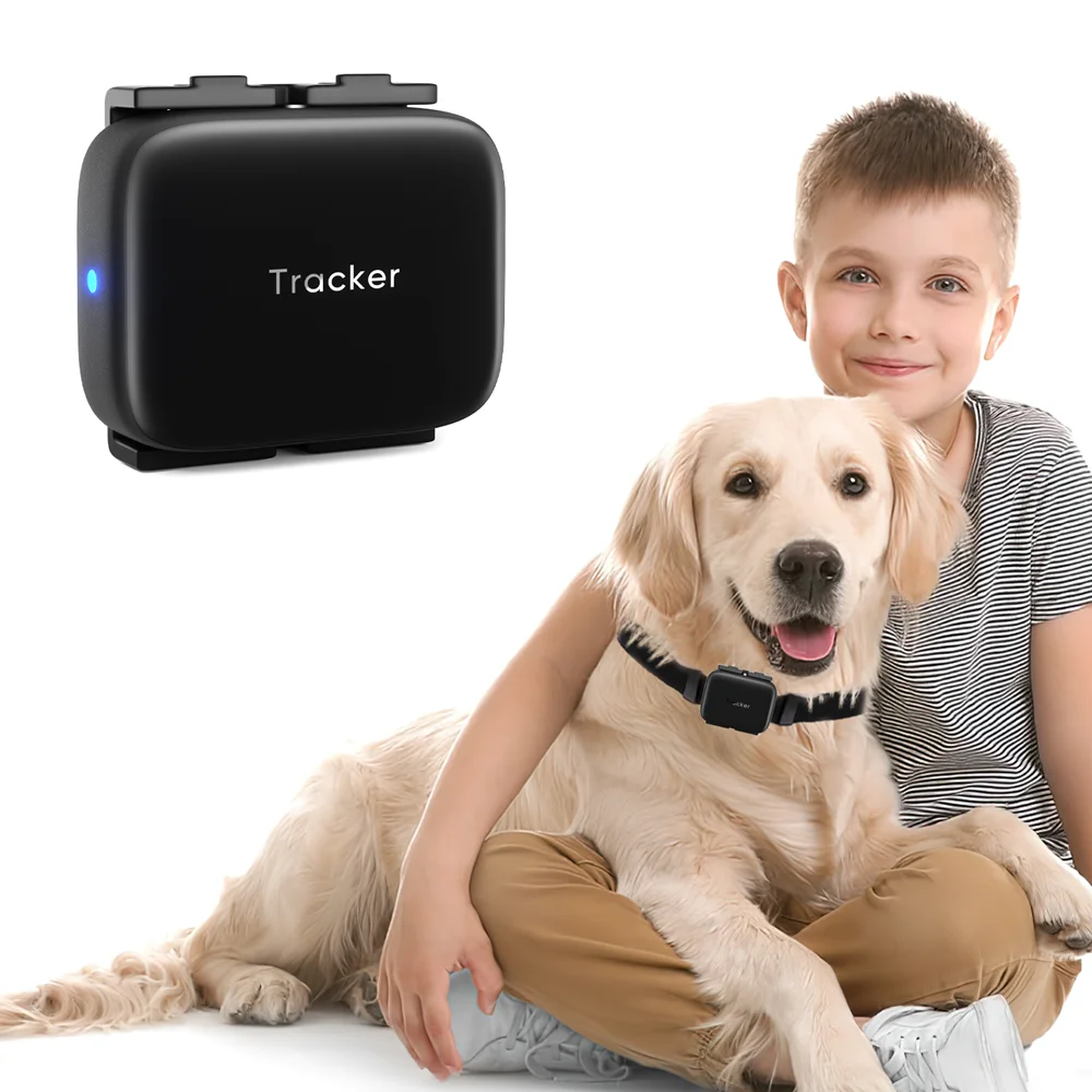STLFAnti Lost 4G Wireless Mini IP67 Waterproof Location Collar 4G Pet Tracker GPS for Dog Cat Animal