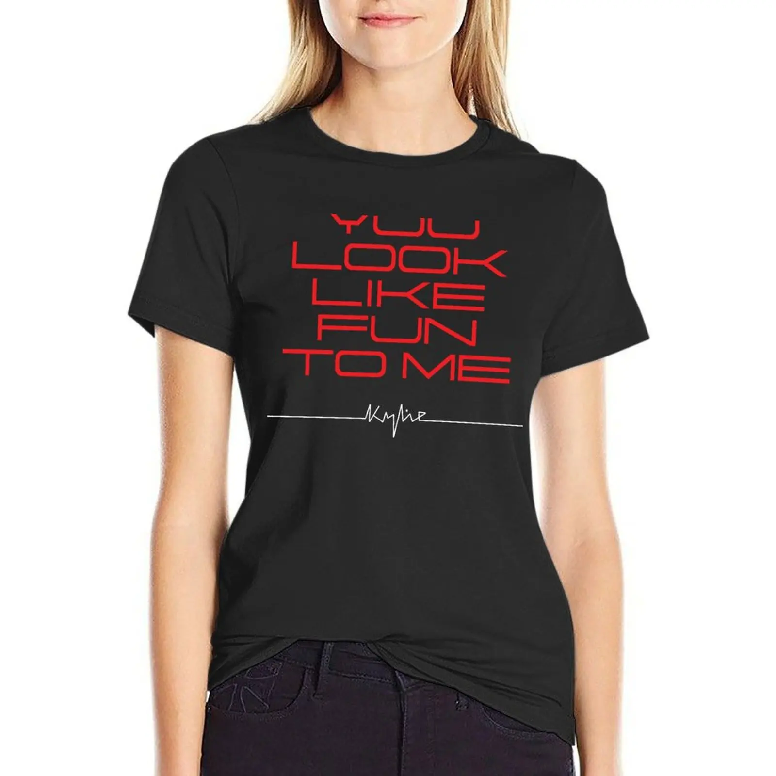 

You Look Like Fun To Me - Kylie Minogue - Padam - Tension T-Shirt heavyweights Women t shirt