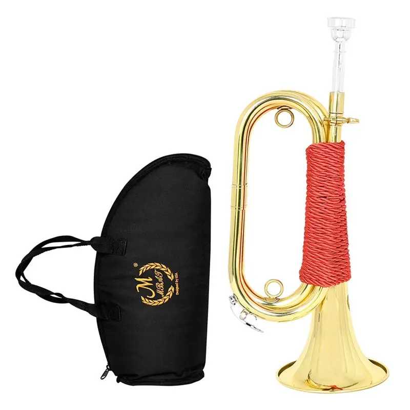 M MBAT Mouthpiece For Bugle Trumpet 1 Set Beginner Orchestra For School Band And Marching Band-N37R