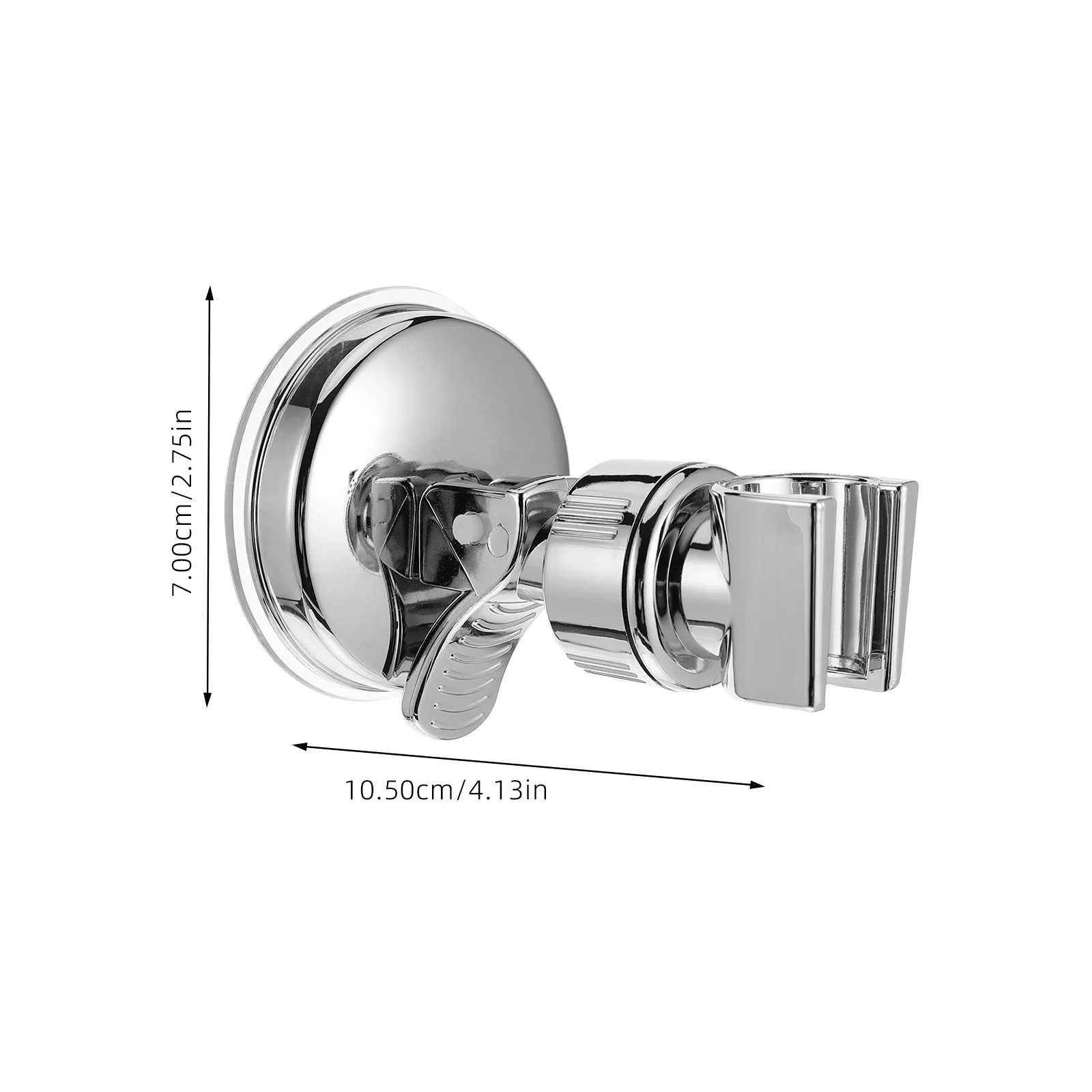 Shower Head Suction Cup Type Holder Extender and for Hand Extension Bracket Showerhead Heads