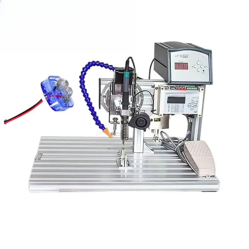 Semi-automatic Soldering Machine, 15V/3A for AUX, DC, USB, LED Lights, Power Plug Switch Spot Welding Machine