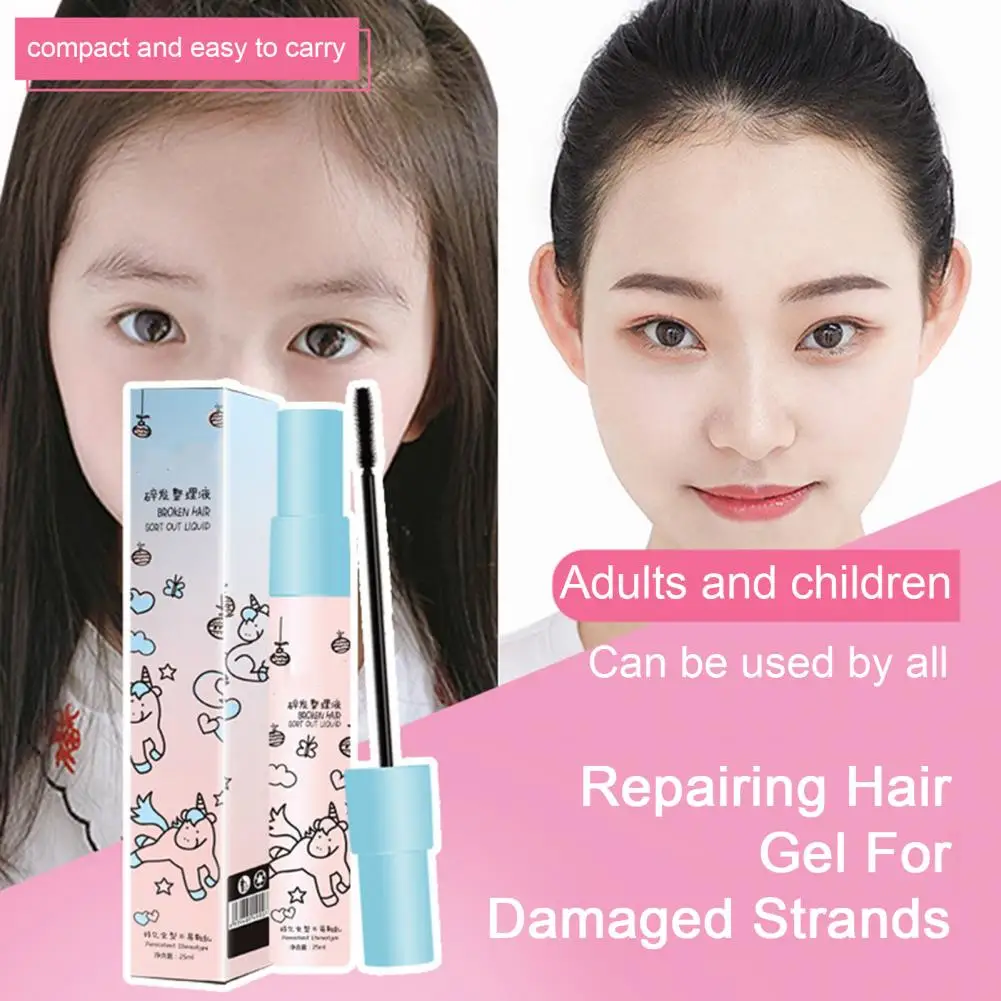 Broken Hair Finishing Cream Refreshing Not Greasy Small Broken Hair Shaping Gel Sticks Easy To Shape Hairstyle Styling Mascara