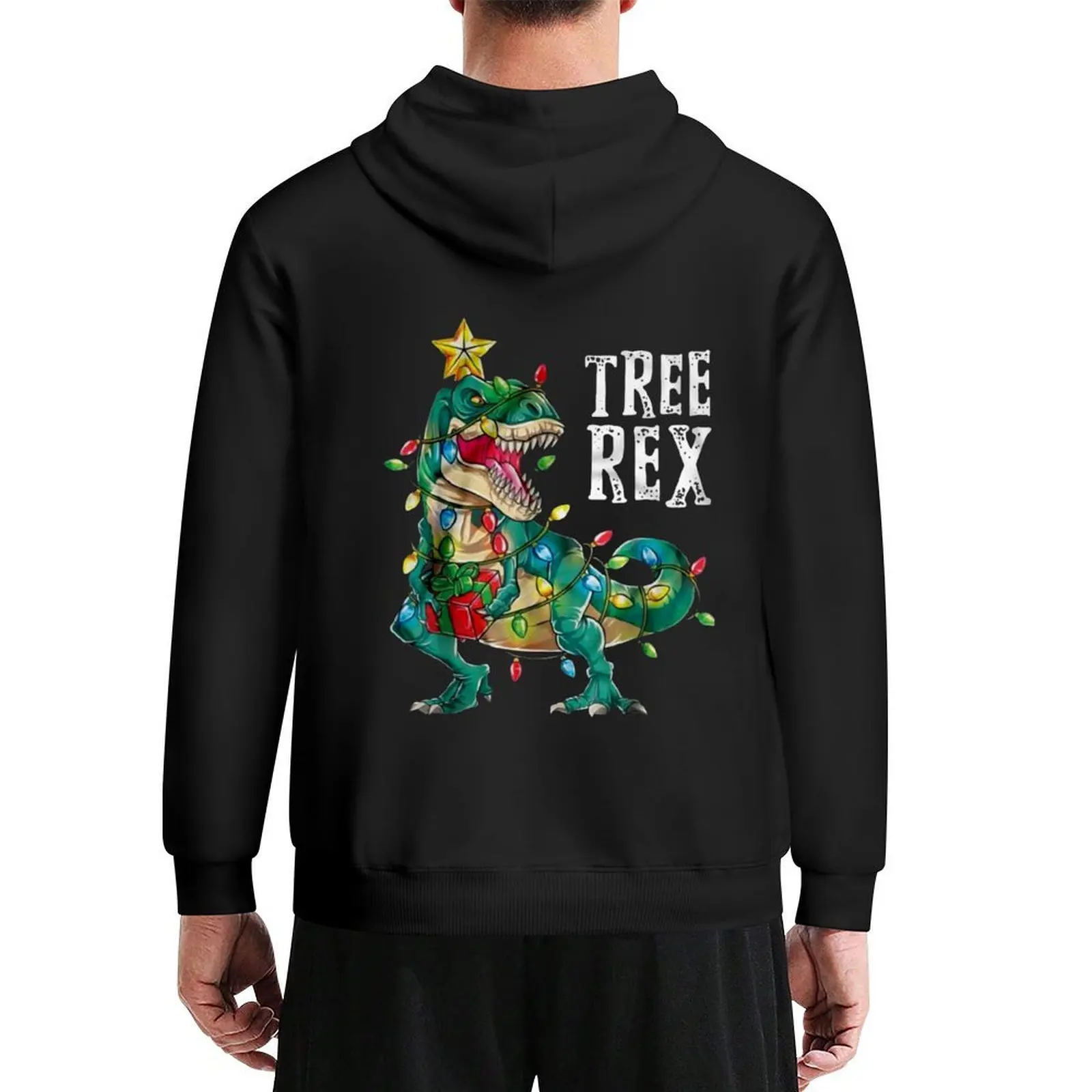 

Tree Rex Hoodie men's clothing graphic t shirts men japanese style fashion men new in hoodies