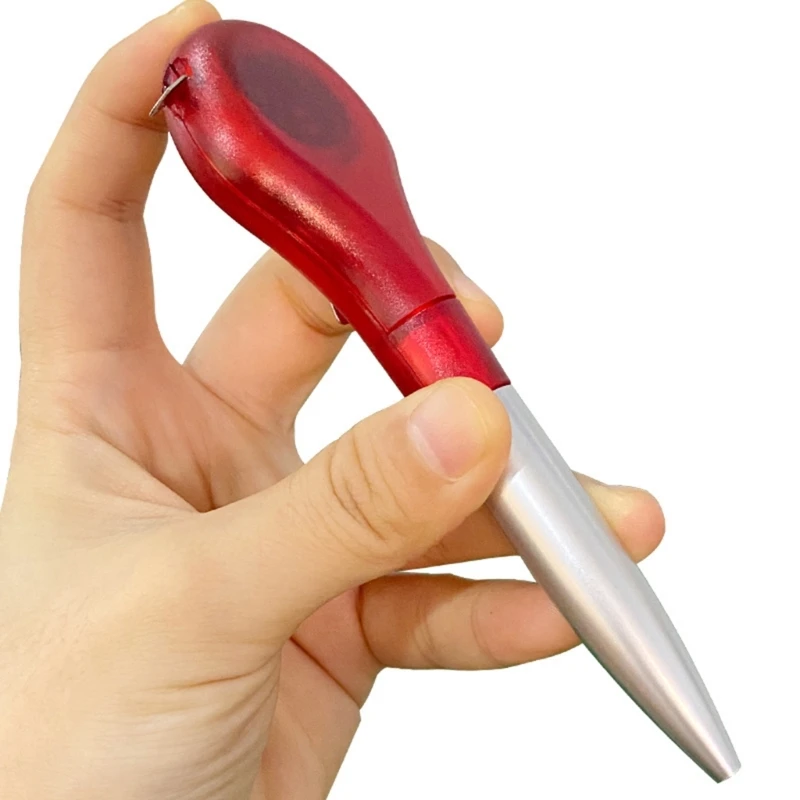 قياس في واحد أقلام الكتابة 2 في 1 شريط قياس أقلام متعددة الوظائف قلم حبر جاف دروبشيب