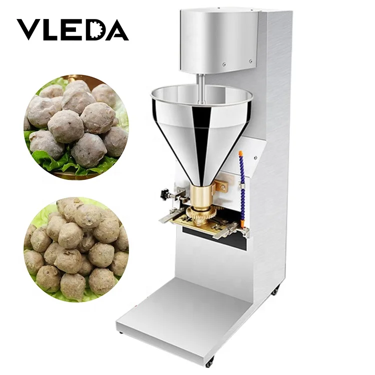 

Full Automatic Stainless Steel Small Meatball Machine Fish Meat Balls Maker Beef Meat Ball Making Machine
