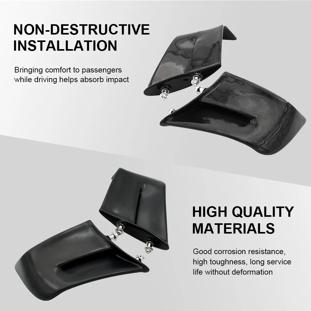 100% 3k Carbon Fibre Aerodynamic Winglet Spoiler For Ducati Panigale V4 V4S V4R 2022 2023 Motorcycle Fixed Wing Fairings
