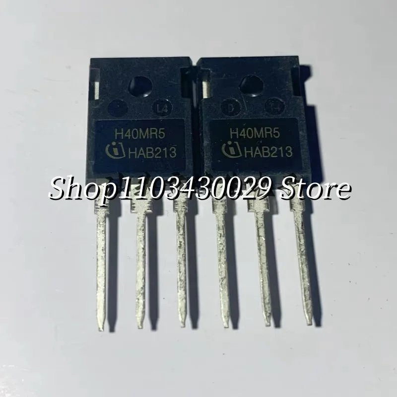 10Pcs New Original IHW40N120R5 H40MR5 TO-247 40A 1200V IGBT Power Tube