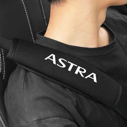 2PCs Car Seat Belt Cover Shoulder Pad Protect Mat Auto Interior Accessories For Opel Astra K H Gtc J Sports Tourer Opc G VXR