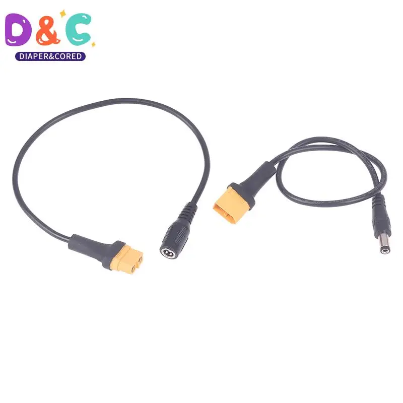 

Innovative And Practical XT60 Female Plug To DC 5.5*2.1mm Connector Adapter Cable Silicone Wire For RC Battery Charger New