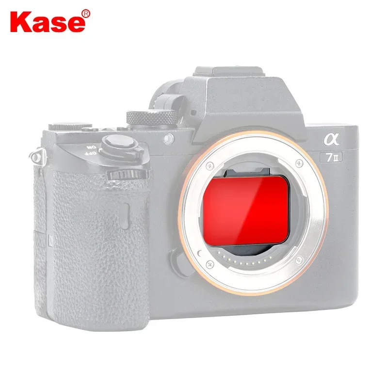 Инфракрасные клипсовые фильтры Kase для беззеркальной камеры Sony Alpha (IR590 IR665 IR720 IR830 IR Original IR Ultraviolet)