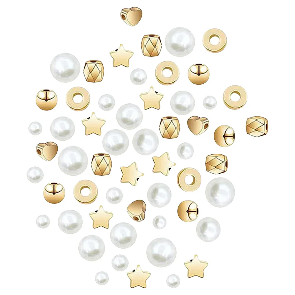 

720 Pcs Pearl Suit Necklace DIY Beads Ccb Loose 15 Boxes Star Spacer Jewelry Making Supplies Adult Craft Bracelet Headdress
