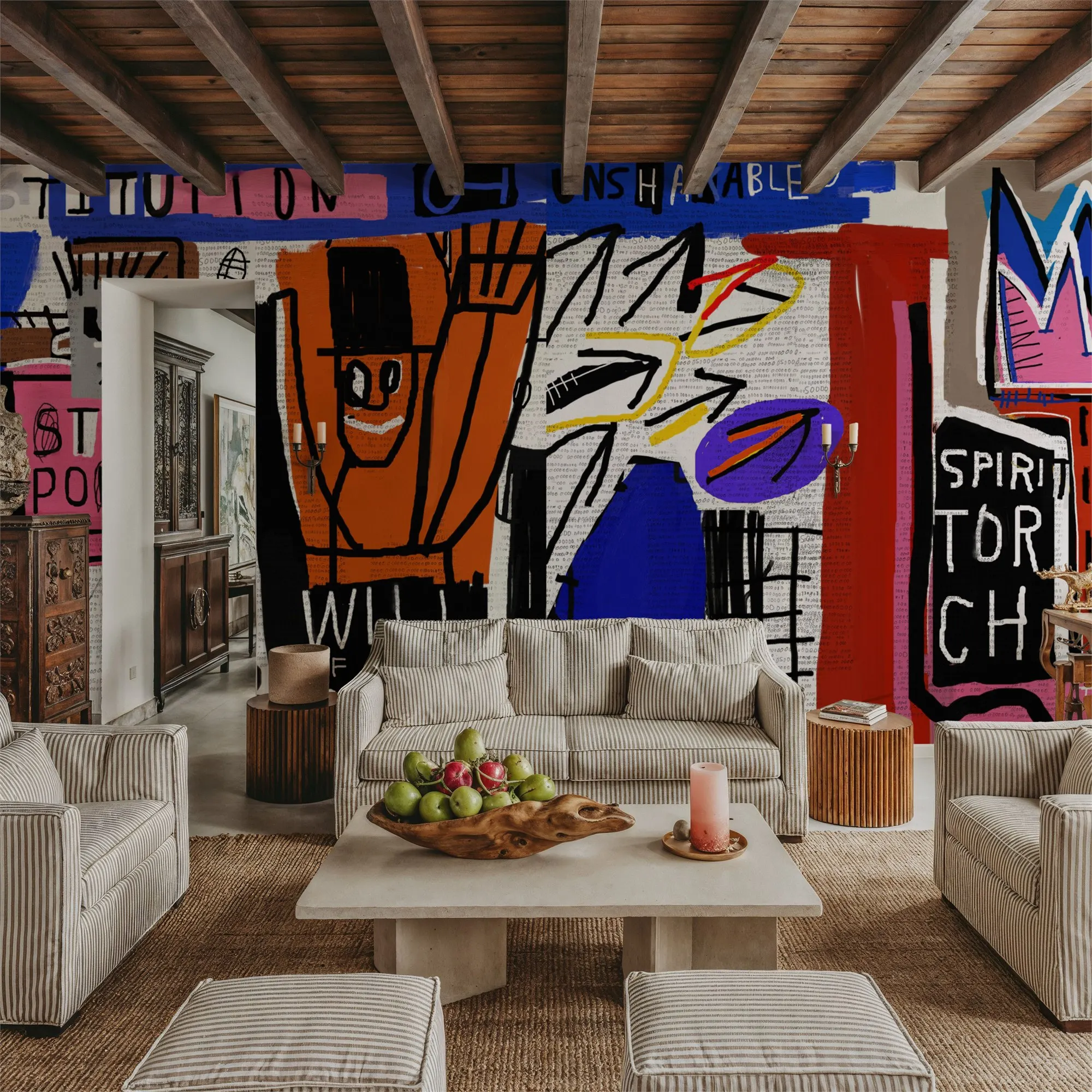 Power To The People Made to Measure Mural Wallpaper for Bedroom