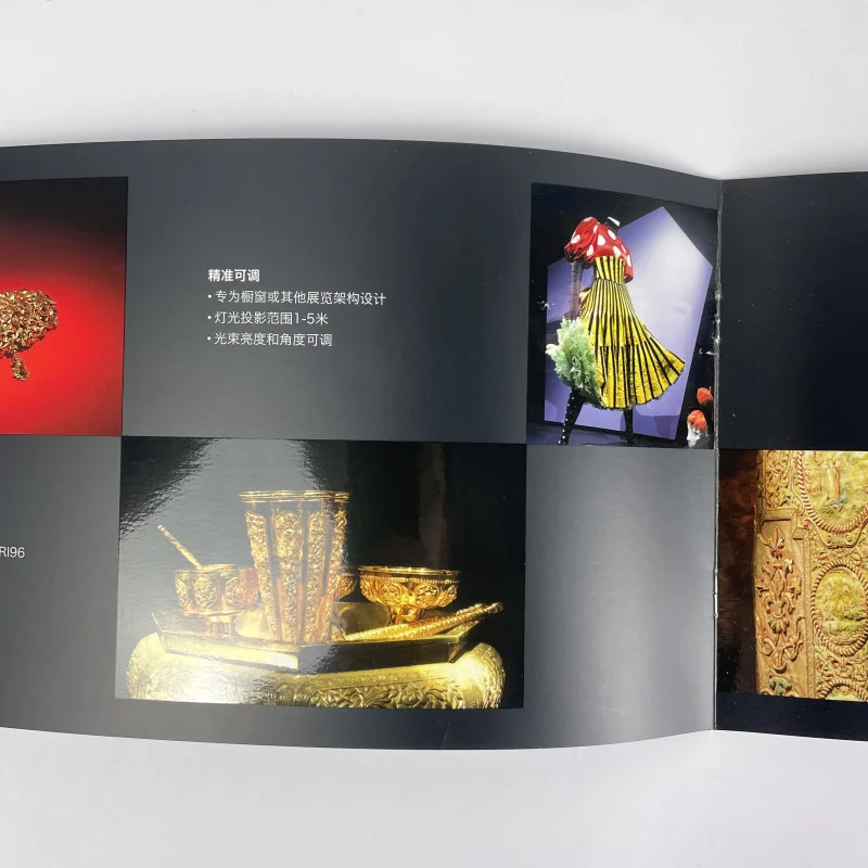 50 0.Zhang.Custom.Cheap 157g art paper brochure printing book color printing book printer