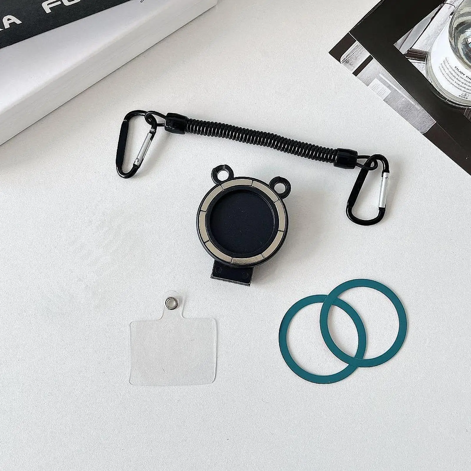 Supporto per cellulare, supporto per Clip da cintura a mano libera, Clip per zaino antigoccia per cintura donna uomo zaini