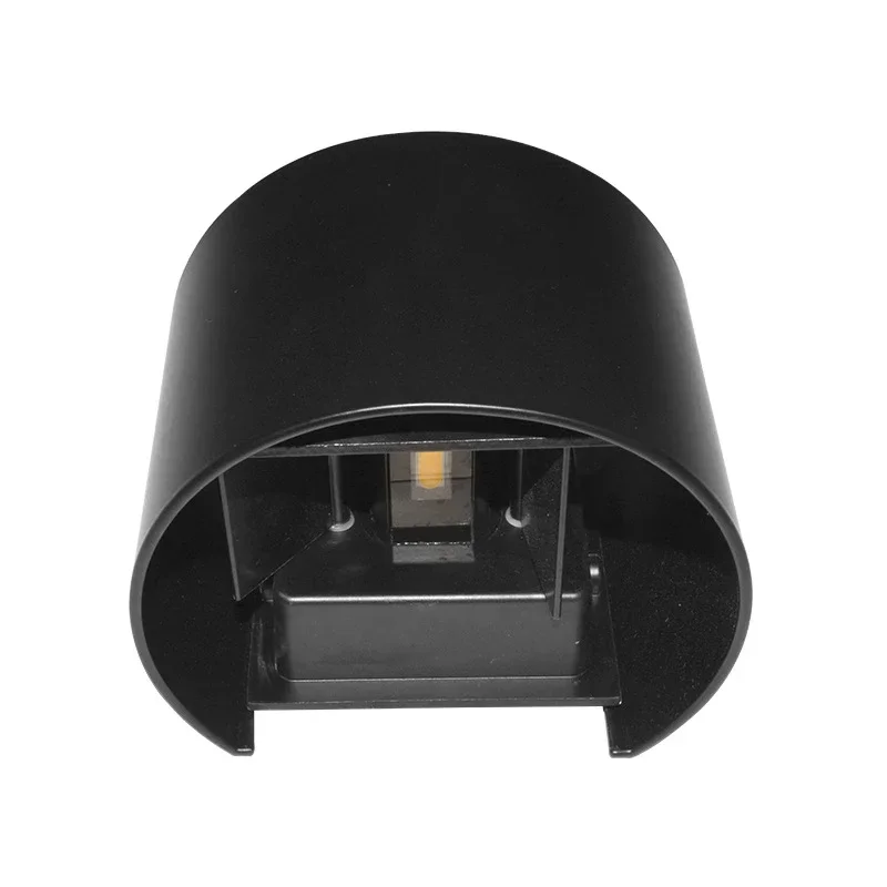 

Morden LED Indoor Outdoor Waterproof Wall Lamp Surface Circular Wall Light Aluminum White Up and Down Adjustable Wall Lamp