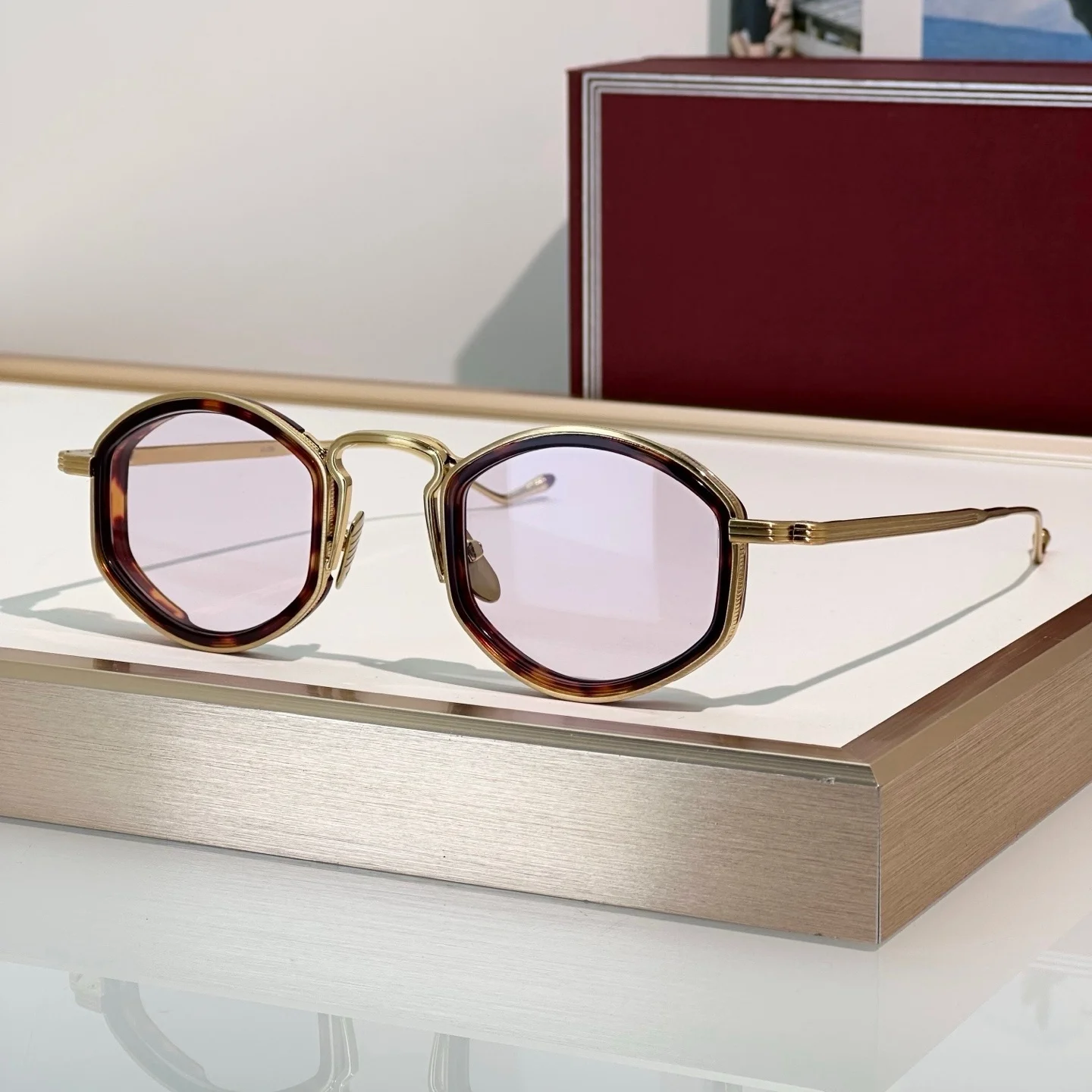 

JMM ARAGON Oval Alloy Luxury Haute‑design Exquisite Lentes De Sol Hombre High Quality Personalized Women's Sunglasses