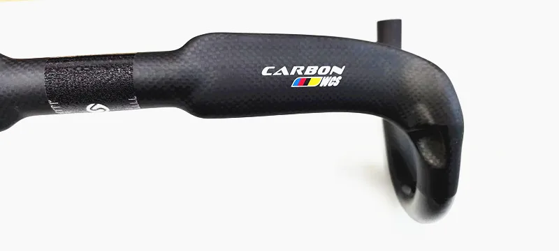 SAMANA WCS road bike bend handlebar carbon fiber broken wind racing road handlebar ultralight 31.8x400/420/440mm - Image 3