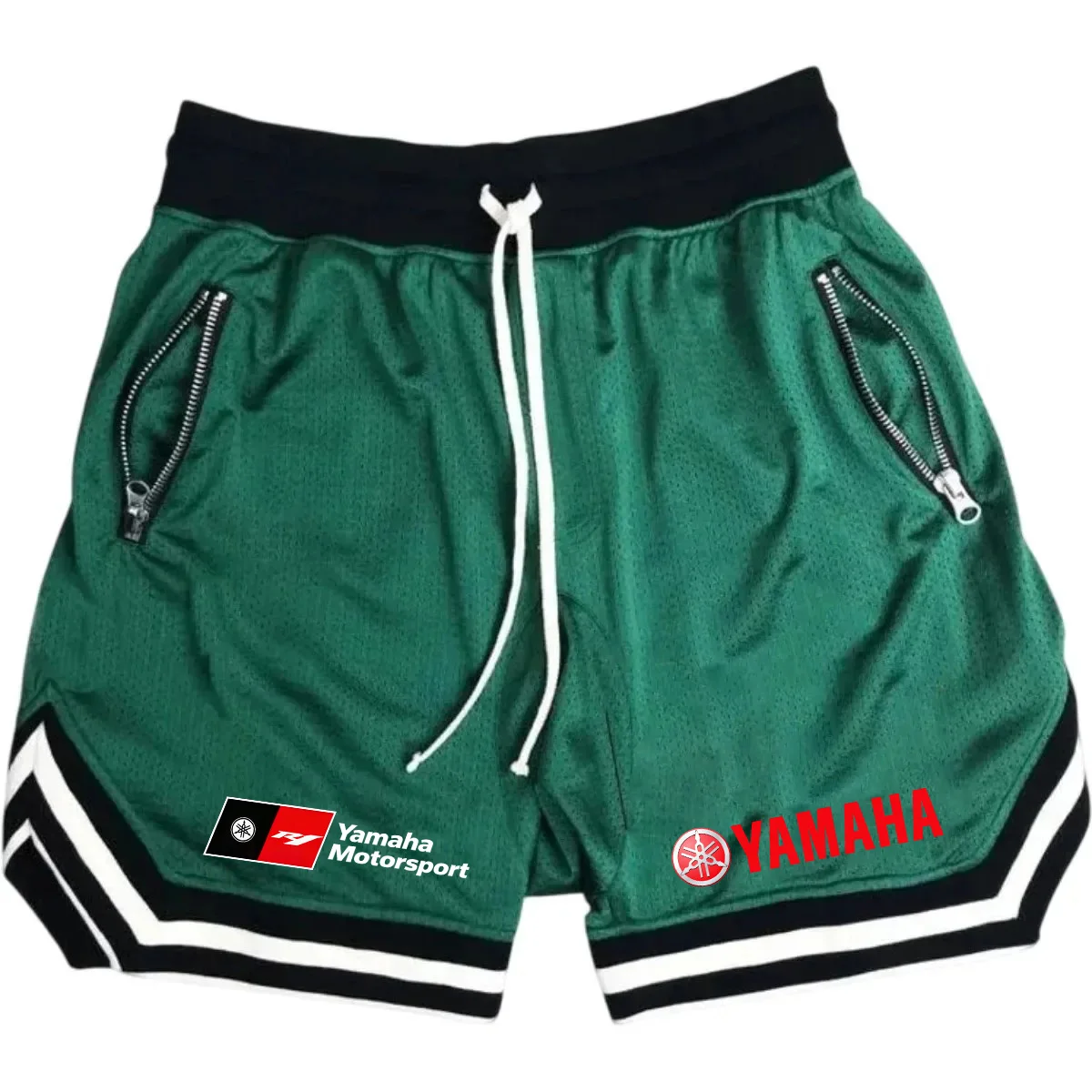 Yamaha Racing Men's Solid Color Sport Pants - Fashion Short Pants Style - Trendy 2026 Men's Sport Pants