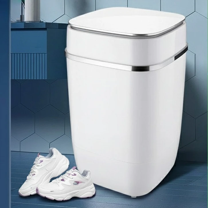 Mini Semi-Automatic Shoe Cleaner: Ideal for Students with Soft Brush for Canvas Shoe shoes washer machine