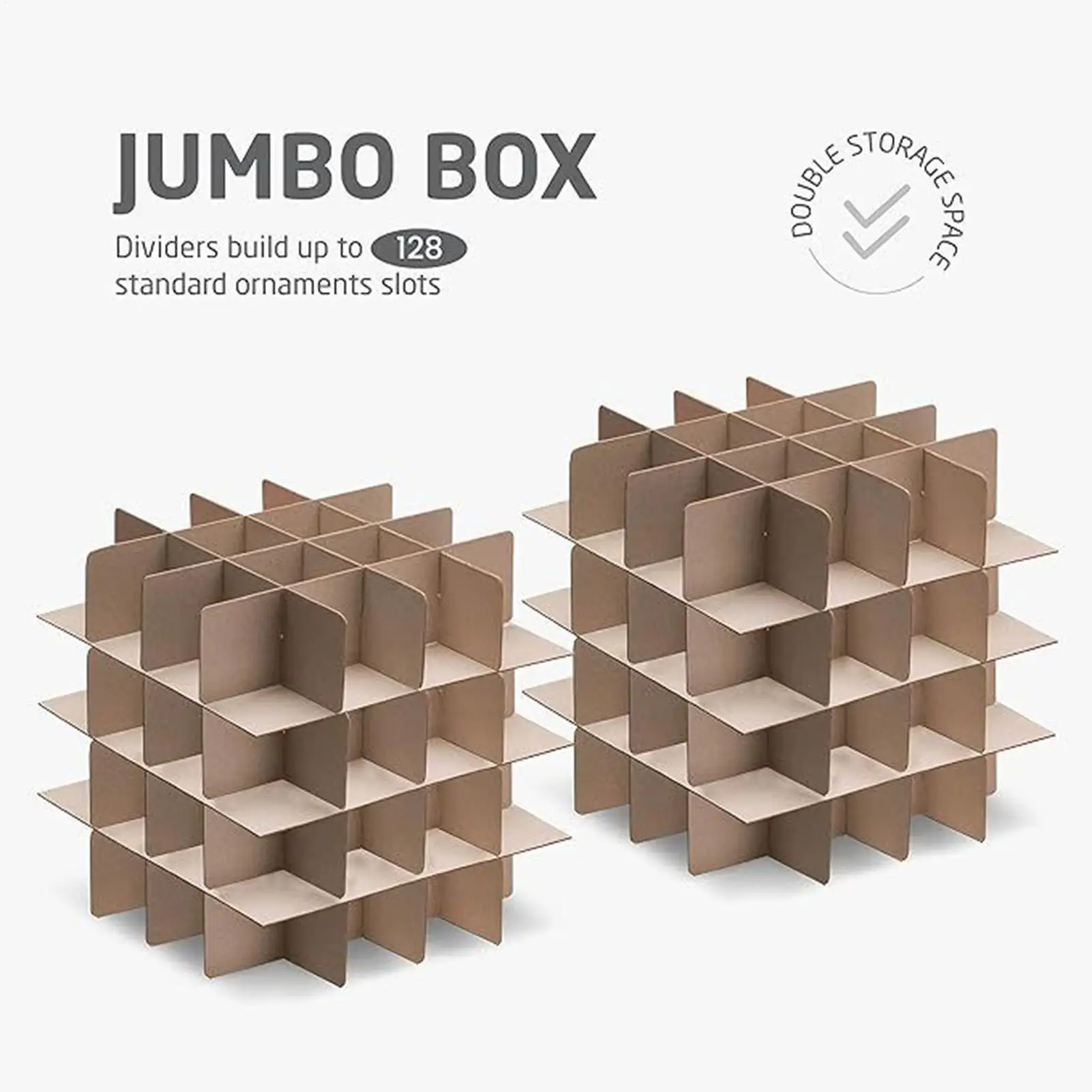 Ornament Storage Box Seasonal Ball Pendant Storage Container Festive Decor Organizer For Homeowners Dwellers Renters Home
