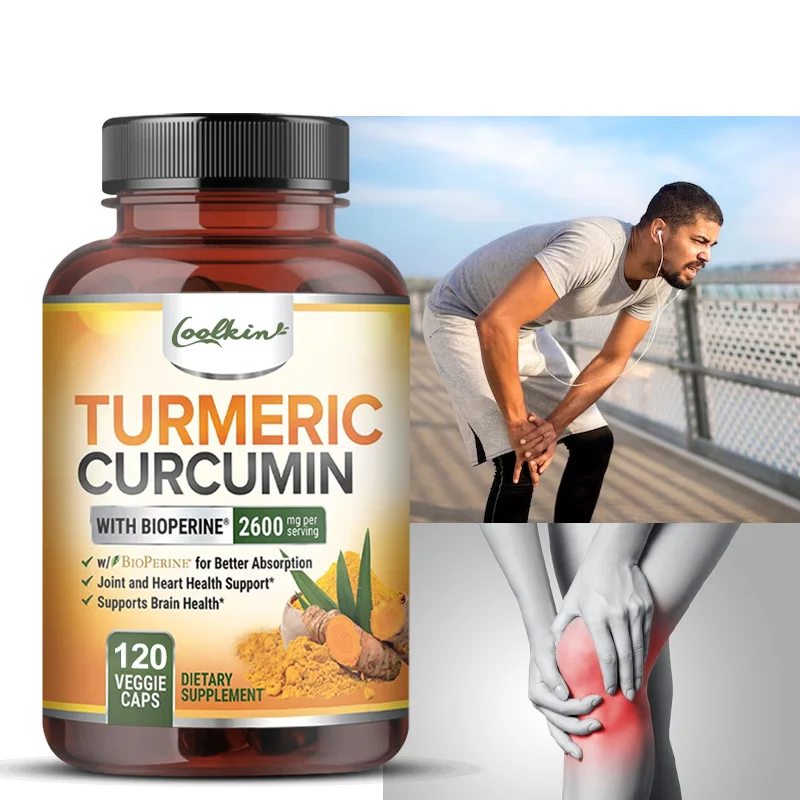 Turmeric Curcumin - Natural Joint Support, Heart Health, Powerful Antioxidant, Skin Brightening