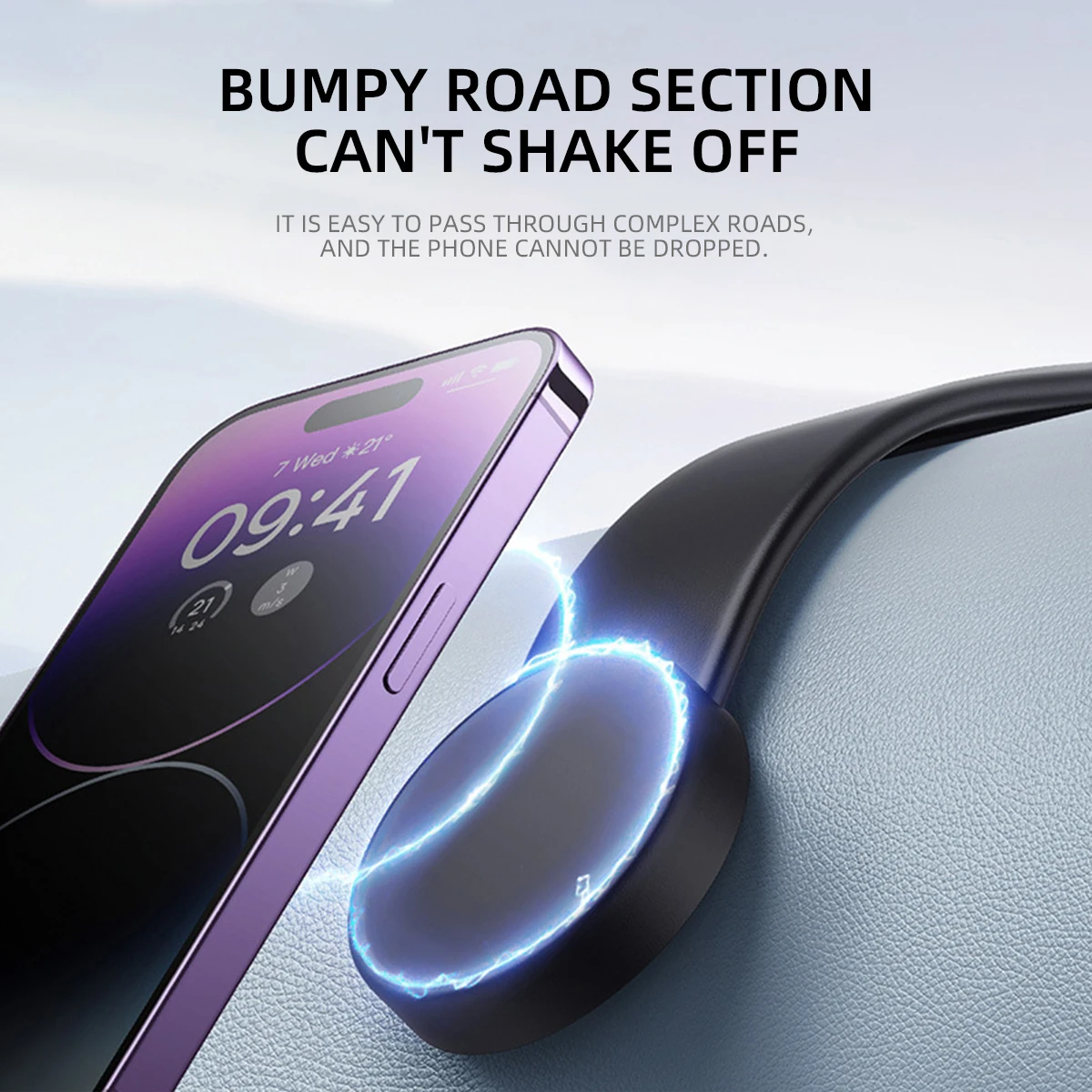 

Double Side Magnetic Suction Cup Phone Holder Lazy Foldable Phone Holder Universal Adsorption Bracket Vacuum Adsorption