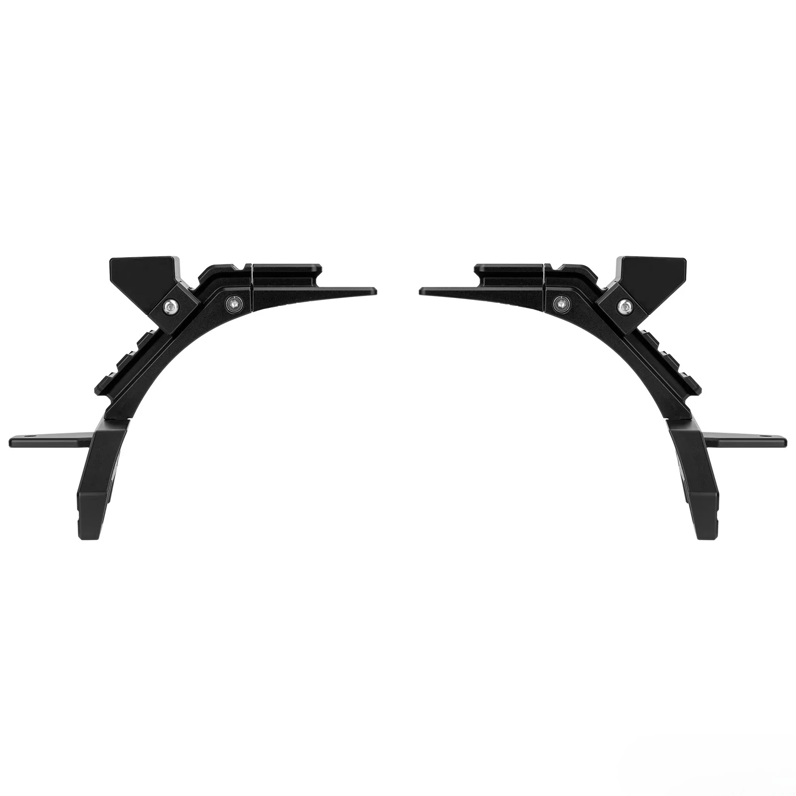 Lantsun OMU001 Car Accessories Fit for Jeep Wrangler JL Lamp Stay 1Set Mounting Bracket Work Lamp Stand Holder Headlight Bracket
