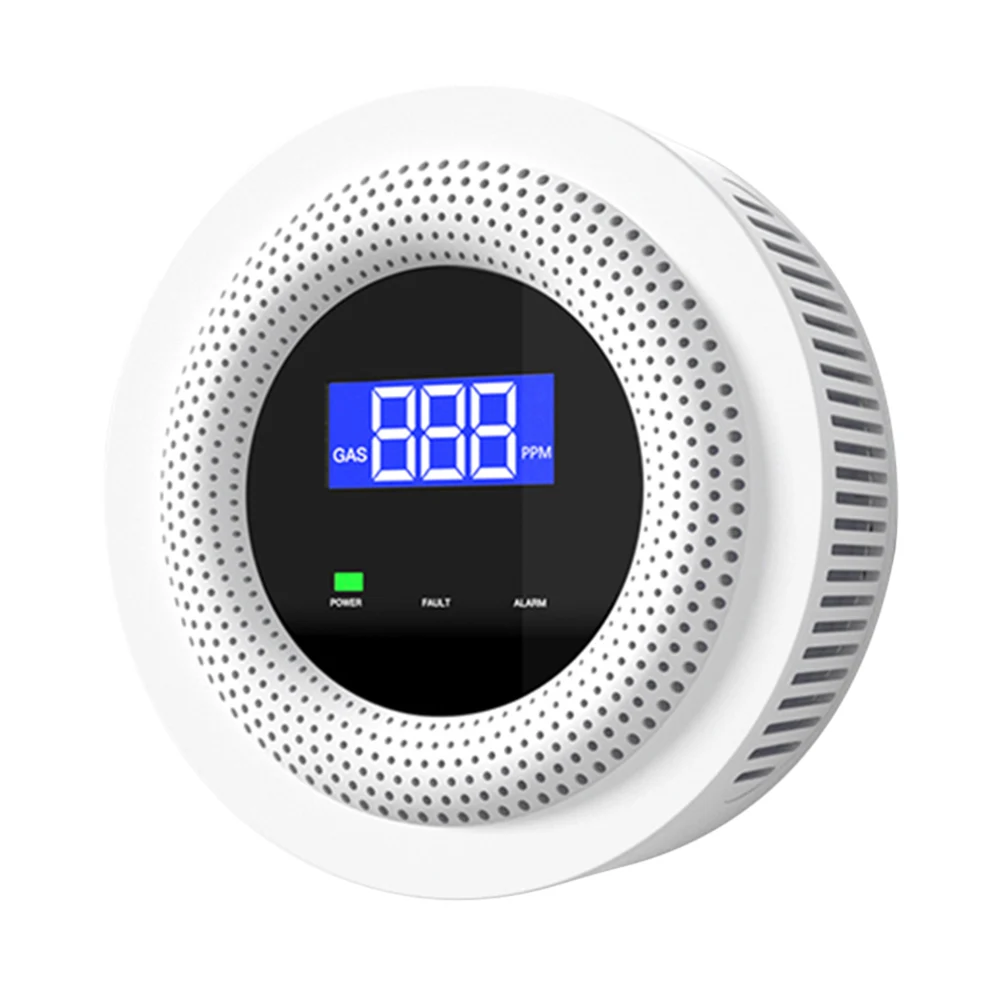

Gas Leak Sensor Sound Alarm Propane Detector Multifunctional Home Gas Alarm Bluetooth-compatible for LPG Gas Biogas Methane