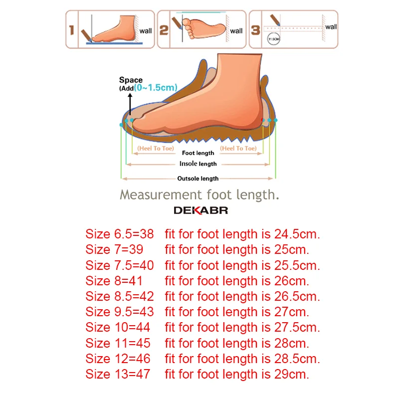 DEKABR Size 38~47 Men Casual Shoes Breathable Sneakers Fashion Masculino Genuine Leather Shoes Zapatos Hombre Sapatos Men Shoes