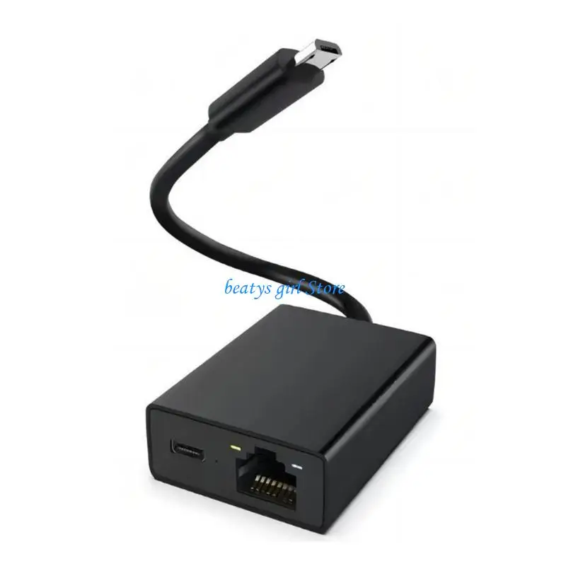 C7AB Easy Installation USB C to Ethernet Adapter for Smooth Streaming Performances