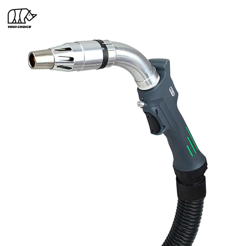 2024    INWELT New FE360 340Amp Gas Cooled CO2 MIG Fume Extraction Welding Torch