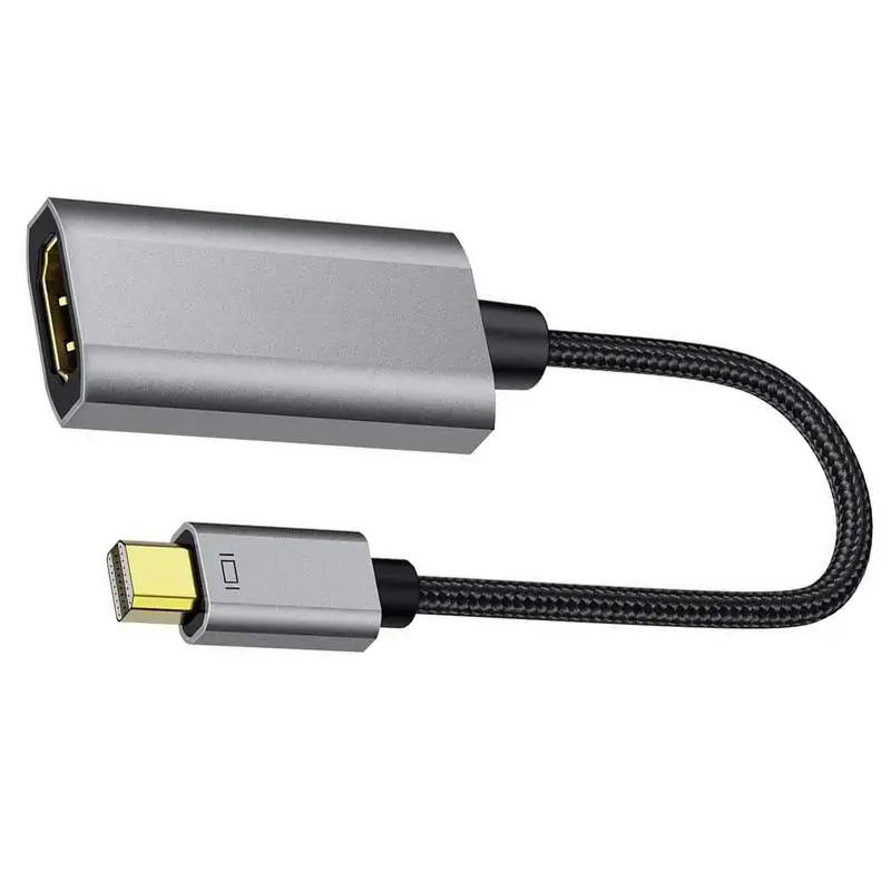 MiniDP mDP to HDMIs-Compatible Converter Displayport Adapter USB Computer Cables Monitor Computer Universal Video Cables USB Hub