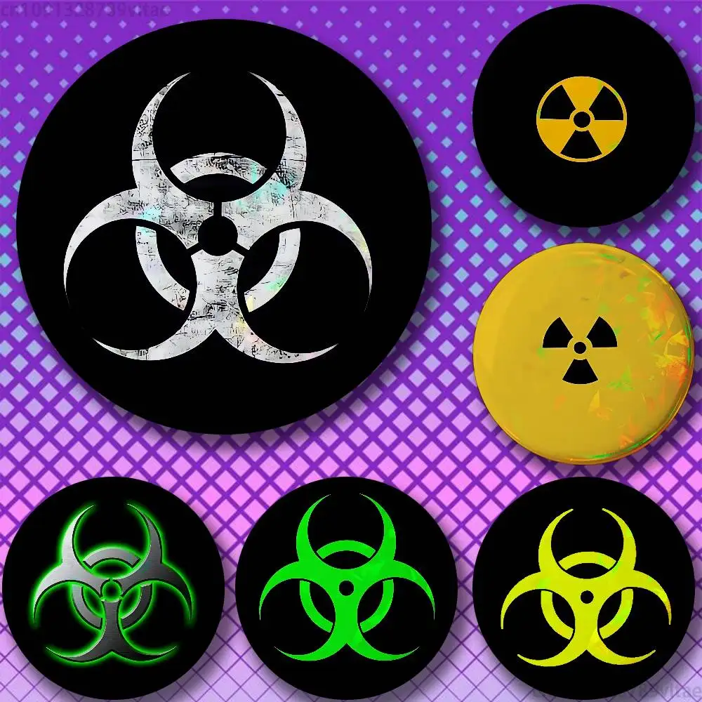 

Umbrella Corporation Biohazard Nuclear 32/44/58mm Handmade Pins Round Brooch Badge Backpacks Clothes Jewelry Gifts
