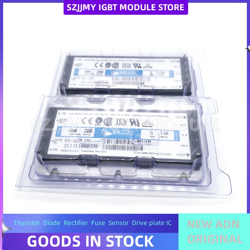 VI-26Y-CU VI-B63-CV VI-221-18 VI-2WL-CV VI-2W2-CY VI-260-CV VI-B62-CU NEW ORIGINAL IGBT MODULE IN STOCK