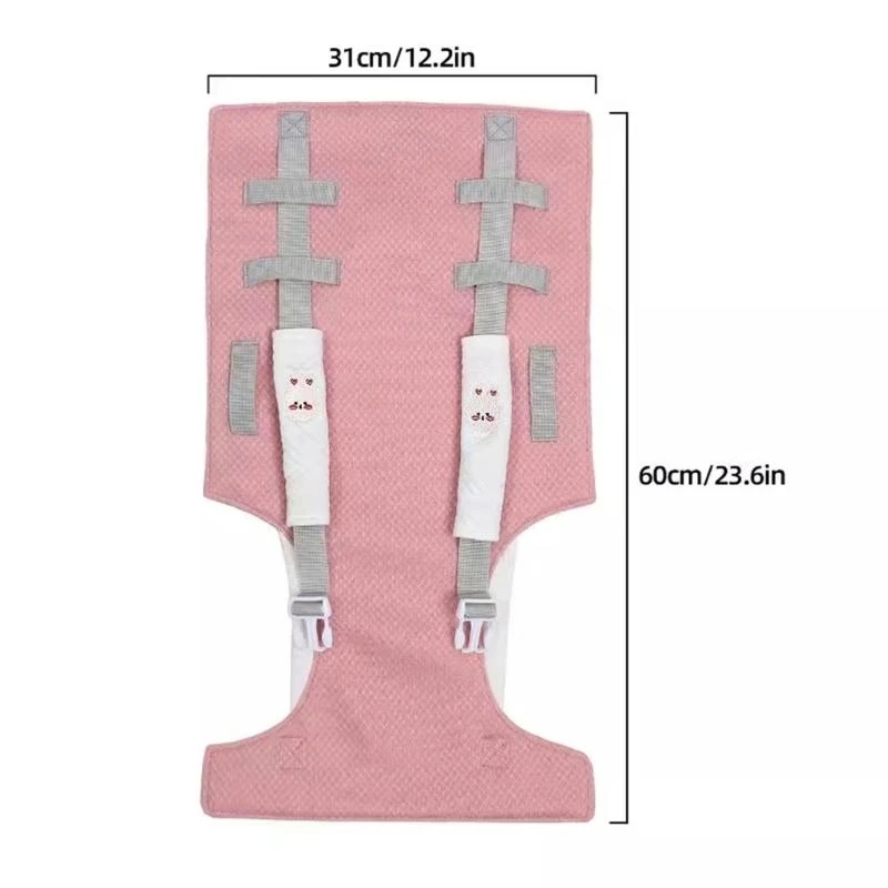 J15U كرسي مرتفع مريح الأشرطة الرضع قابل للتعديل حزام الأمان حزام لحزام استبدال كرسي يدفع باليدين #6