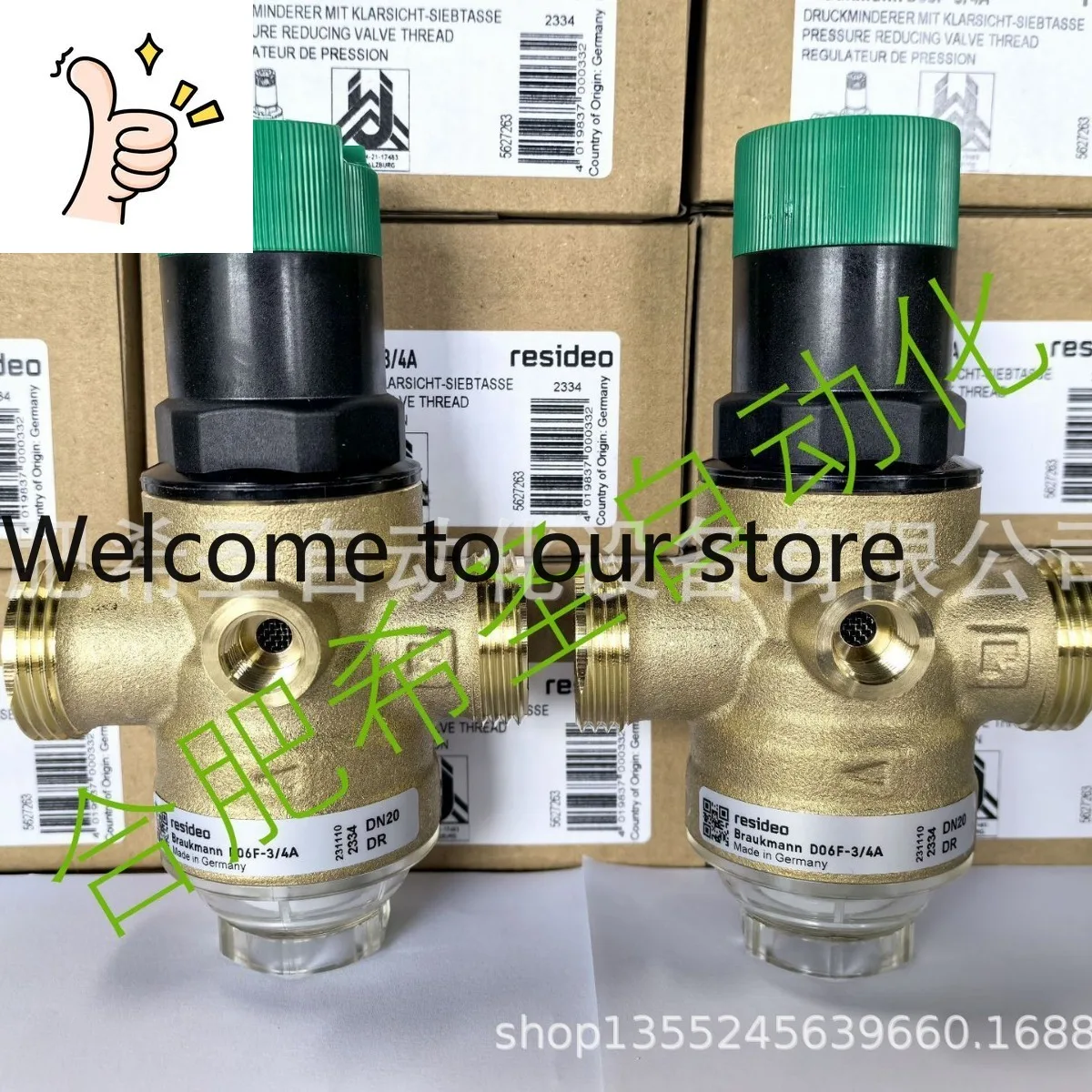 Resideo D06F-3/4A Pressure Reducing Valve Original Import Wholesale Discount