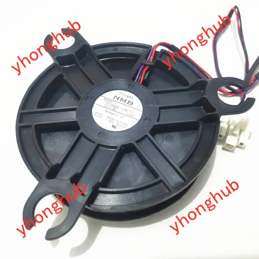 NMB-MAT 12038GE-12M-YT F1 F3 DC 12V 0.26A 3-Wire Server Cooling Fan