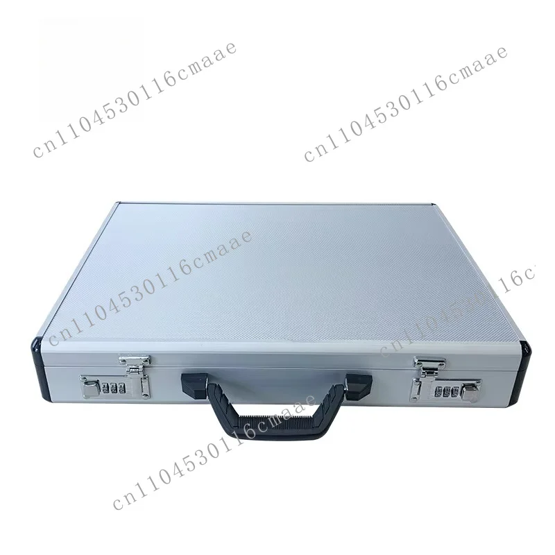 Ophthalmic Instruments Optical Optometry Audition Box JSC-232P-A 232 Pieces Metal Frame Silver/Black Leather Optical Lenses