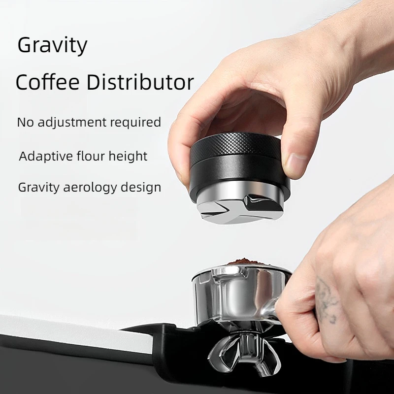 51mm 53mm 58mm Coffee Distributor Three Angled Slope Gravity Distributor Espresso Accessories Barista Accessories Coffee Tools