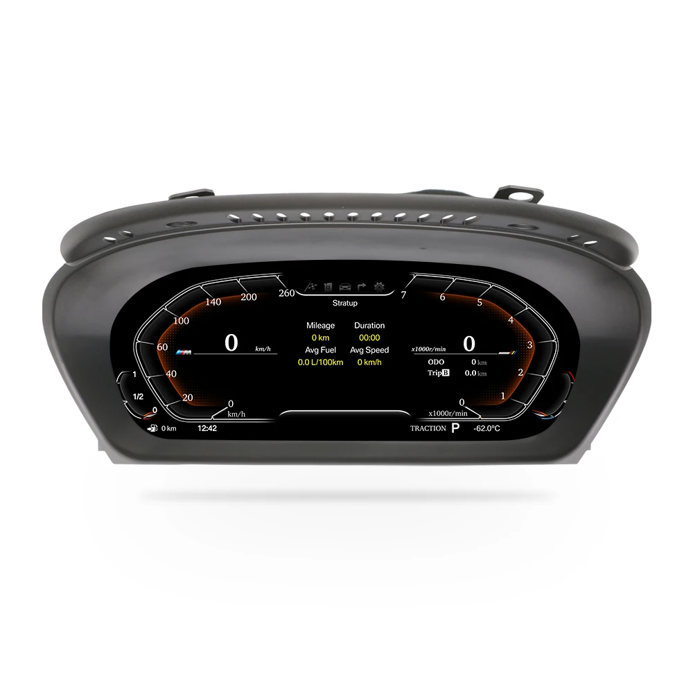 12.3\" IPS Digital Speedometer Instrument New Dashboard Display Cluster for  X5 E70 2007-2013 LCD Instrument Panel